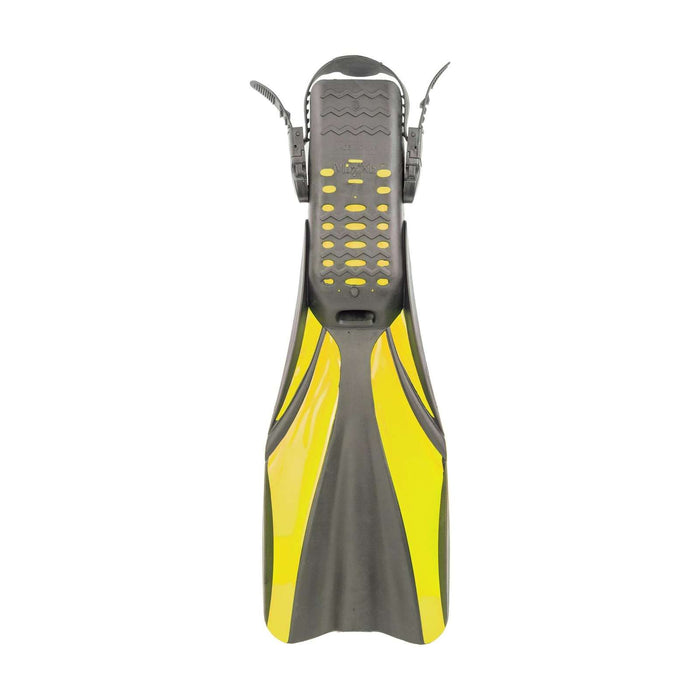 Palmes de Plongée Forza 7 Jaune 44-48-XL-XXL Abysstar 62937YL