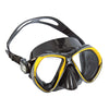 Masque de plongée Vanity Noir-Jaune Abysstar 62939YL