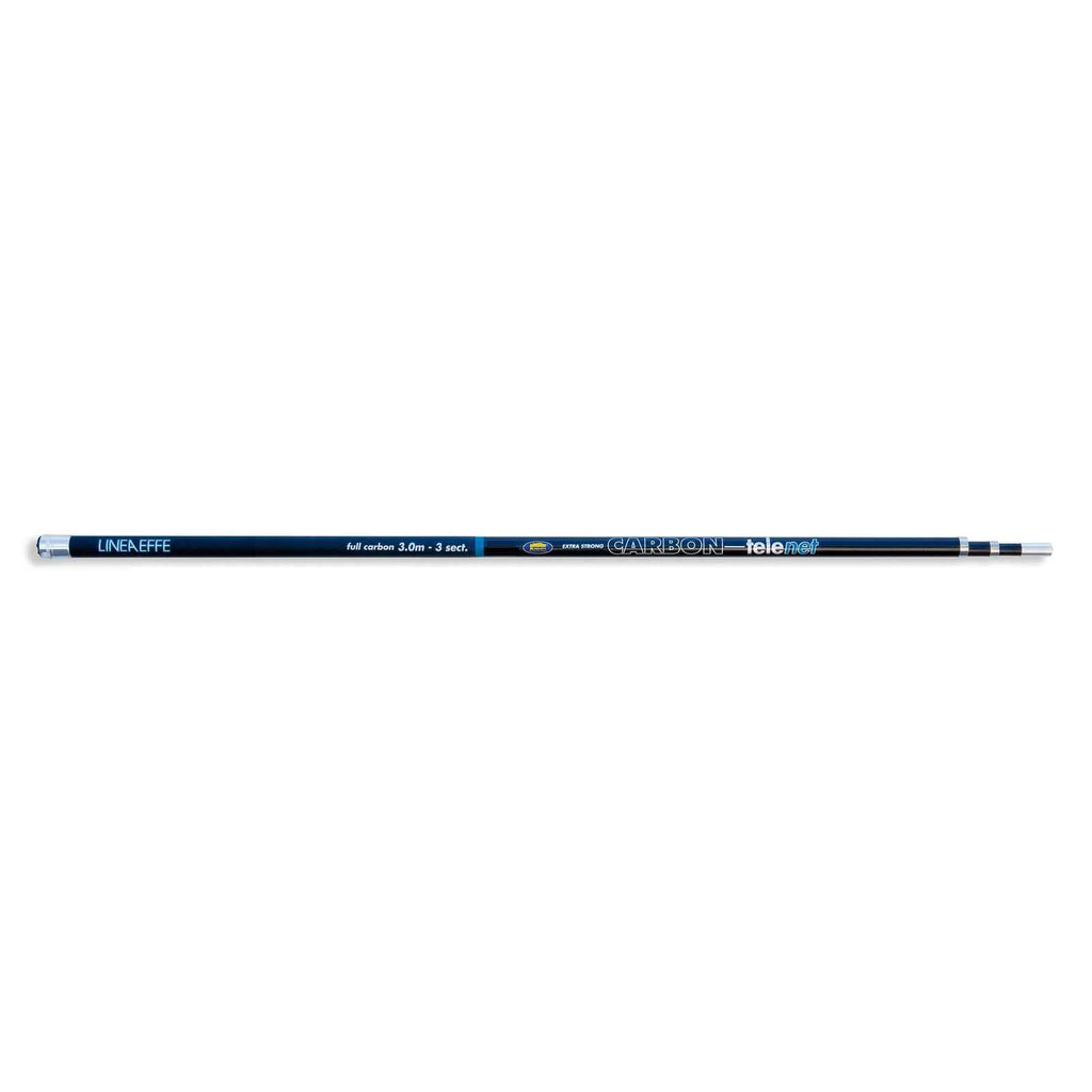 Poignée de filet de pêche télescopique en carbone 4m Lineaeffe 6300640