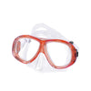 Masque de Plongée Snorkeling Ulisse Transparent-Rouge Abysstar 63055RD