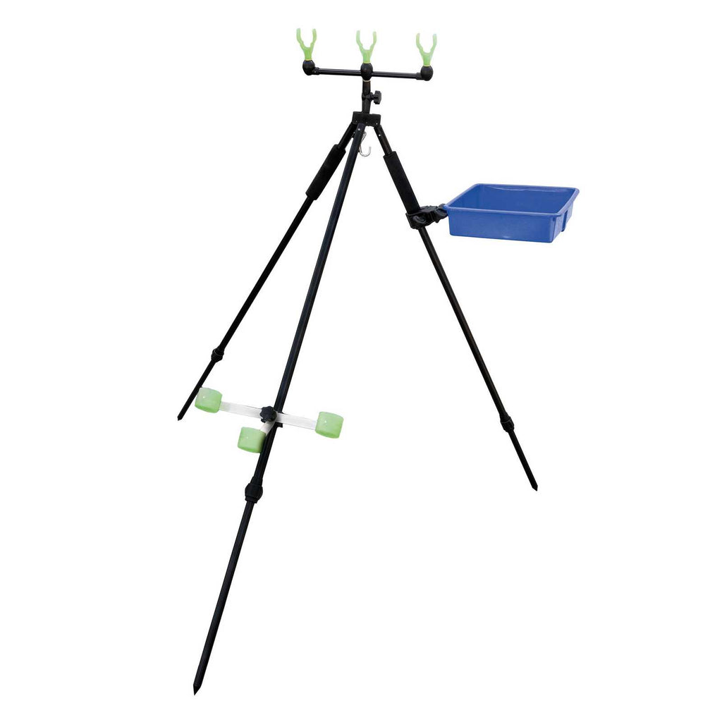 Trépied télescopique en aluminium ajustable avec plateau Lineaeffe 6313040-N
