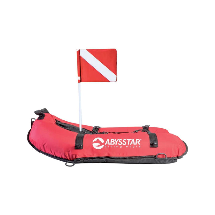Planche de soutien pour apnée rouge 80x60cm Abysstar 63135
