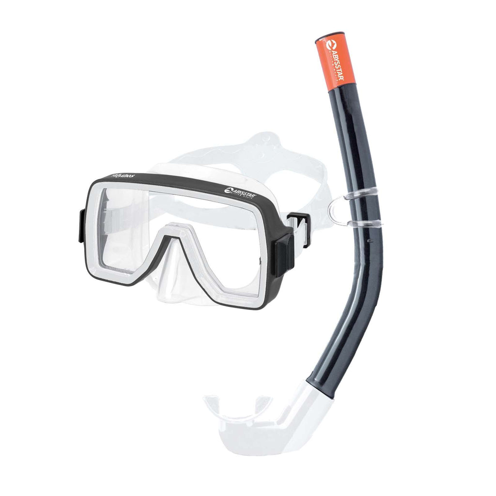 Kit de Snorkeling Mythos Transparent-Noir Abysstar 63185BK