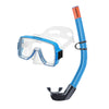 Kit de Snorkeling Mythos Transparent-Bleu Abysstar 63185BL