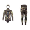 Combinaison de Chasse Sous-Marine Grouper Evo Nylon Homme 5mm Camouflage-Vert M Abysstar 63236