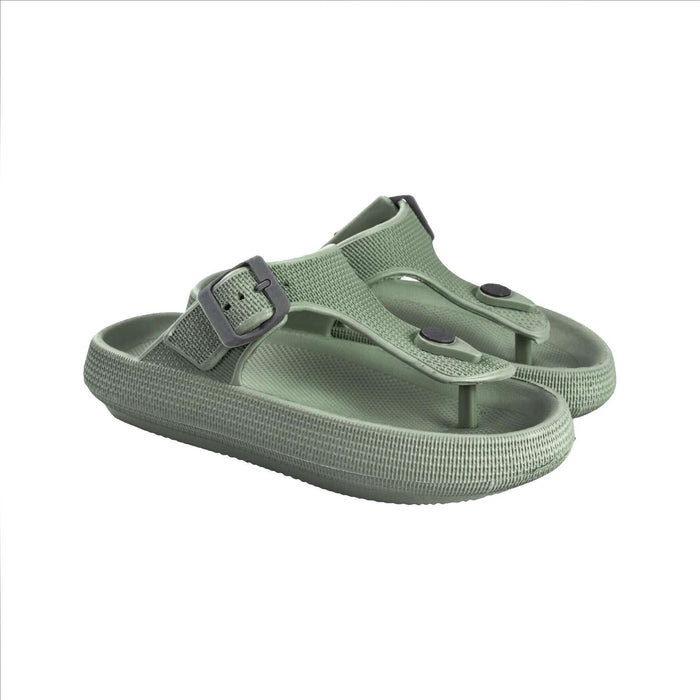 Tongs de natation Nevada femme vert armée taille 40-41 Abysstar 64080AG
