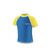 T-shirt de bain Tijuana Lycra Enfants Bleu-Jaune 4 Ans Abysstar 67041