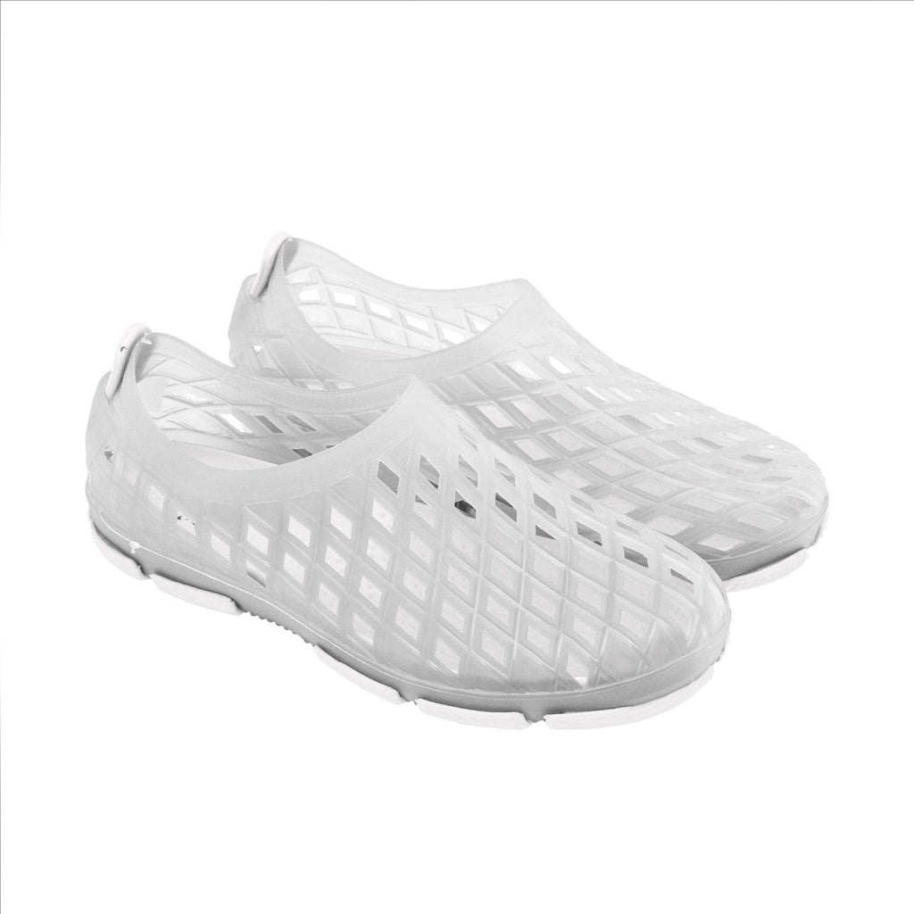 Chaussures de natation anatomiques tendance enfants blanc-transparent taille 38 Abysstar 68158WTR