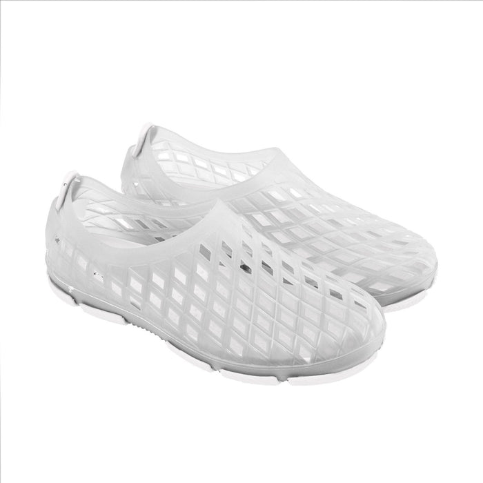 Chaussures de natation anatomiques tendance enfants blanc-transparent taille 38 Abysstar 68158WTR
