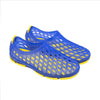 Chaussures de natation anatomiques tendance bleu-jaune taille 44 Abysstar 68164BLYL