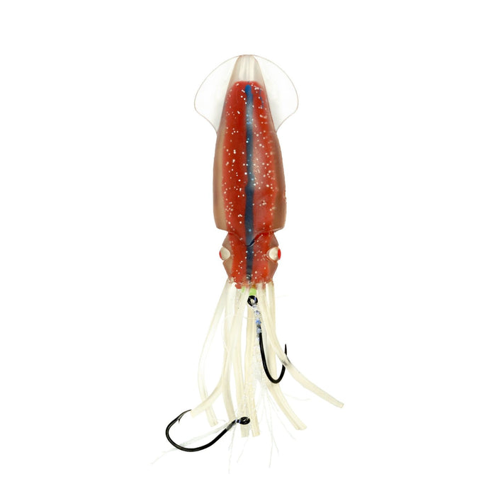 Leurre Souple en Silicone Kamikaze Squiddy Rouge 60g Expert Prédateur 69156RD