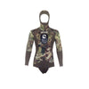 Veste de Combinaison de Chasse Sous-Marine Grouper Evo Homme 7mm Camouflage-Vert XXL Abysstar 69204