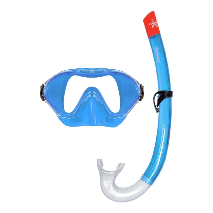 Kit de snorkeling Kiros Enfants Couleur Bleu Abysstar 69258BL