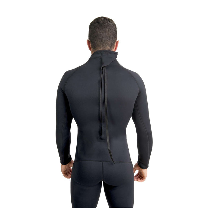 Shorty de plongée Sidney Homme 2,5 mm Noir-Jaune M Abysstar 69271