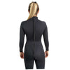 Shorty de plongée Sidney Femme 2,5 mm Noir-Gris-Rouge XS Abysstar 69280