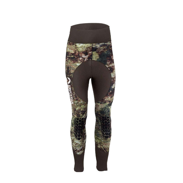Pantalons de combinaison de plongée Grouper Evo Homme 5 mm Camo-Green L Abysstar 69408