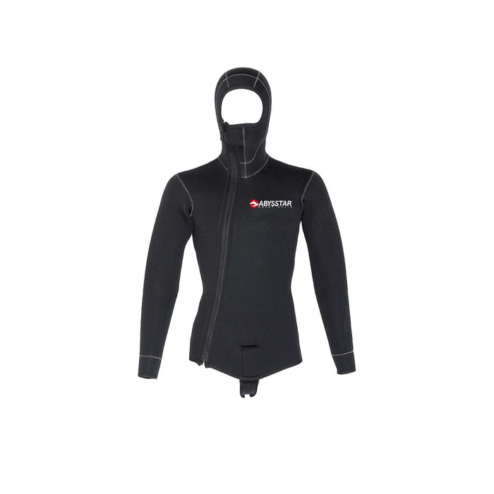 Veste de plongée Pacific Supreme à zip frontal homme 5mm noire M Abysstar 69430