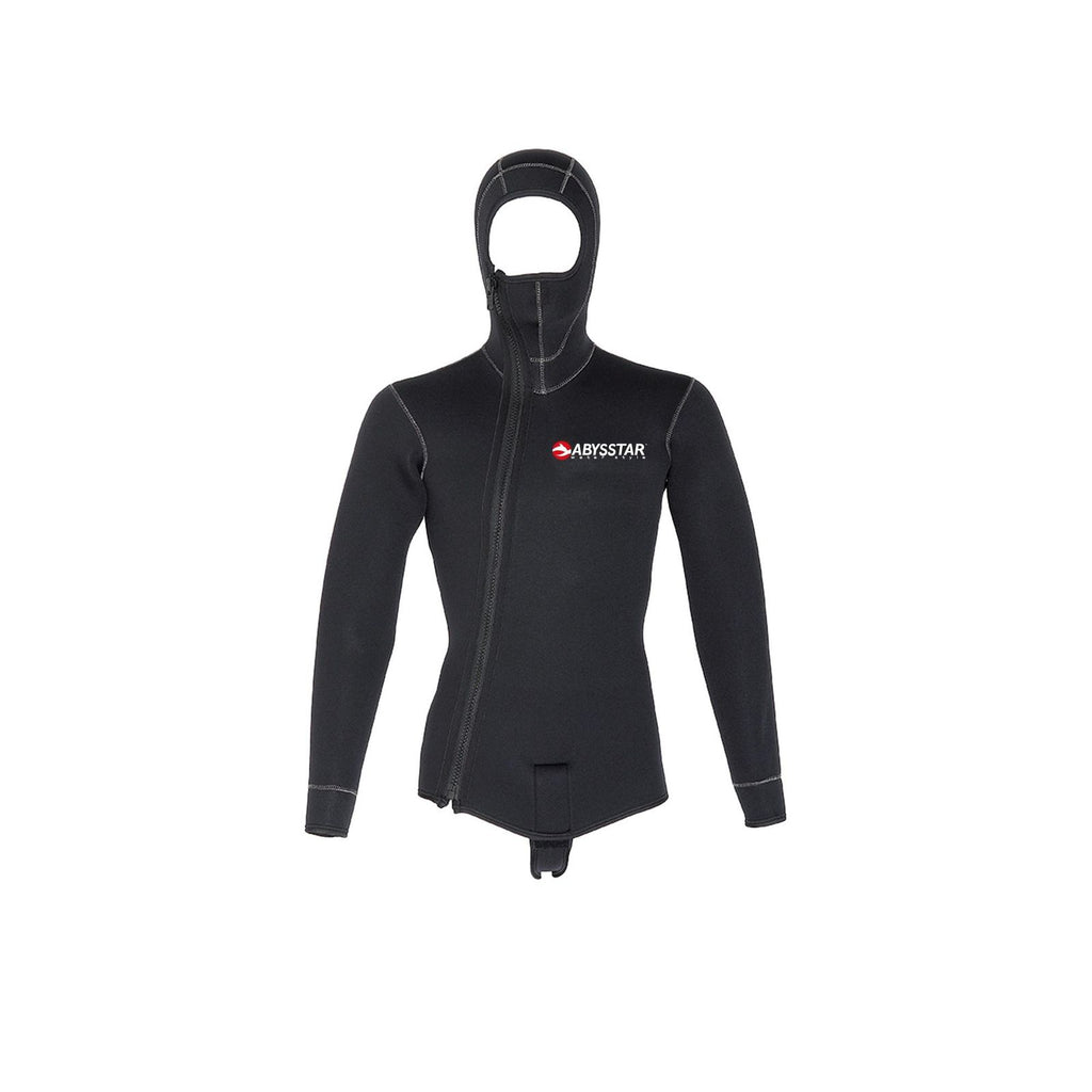 Veste de plongée Pacific Supreme à zip frontal homme 5mm noire XXL Abysstar 69433