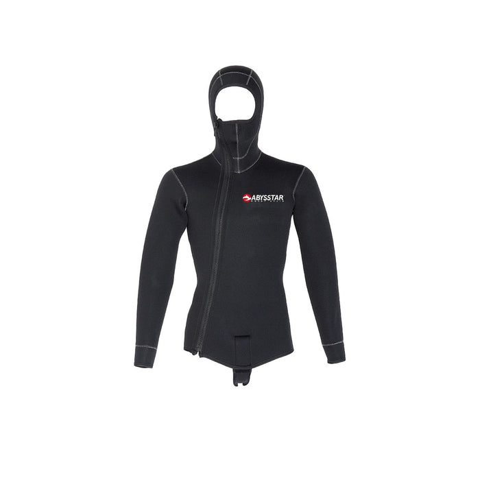 Veste de plongée Pacific Supreme à zip frontal homme 5mm noire XXL Abysstar 69433