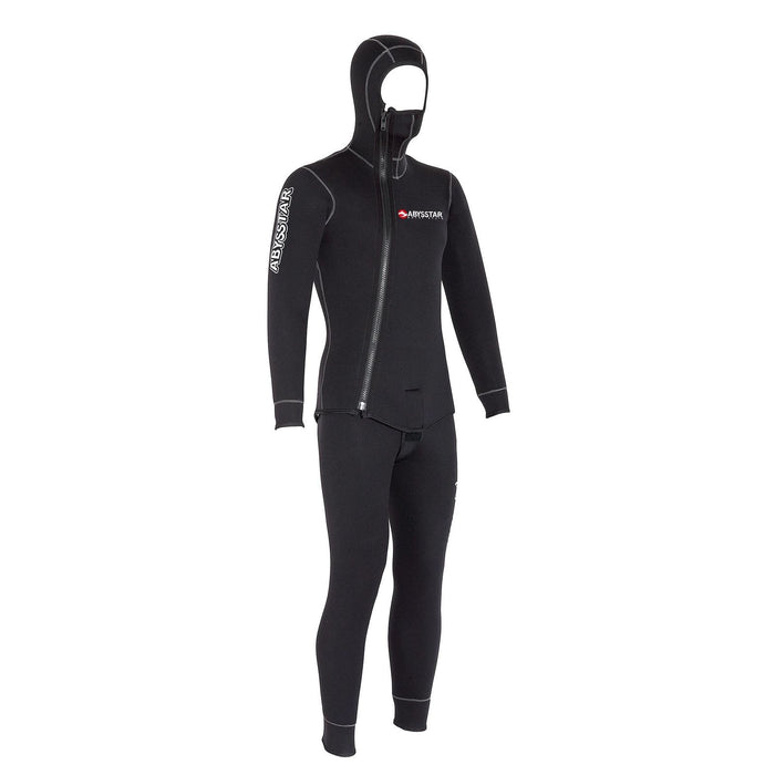 Combinaison de plongée entière Pacific Supreme Front Zip Homme 3 mm Noir S Abysstar 69435