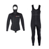 Combinaison de plongée entière Pacific Supreme Front Zip Homme 3 mm Noir S Abysstar 69435