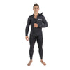 Combinaison de plongée entière Pacific Supreme Front Zip Homme 3 mm Noir XXL Abysstar 69439
