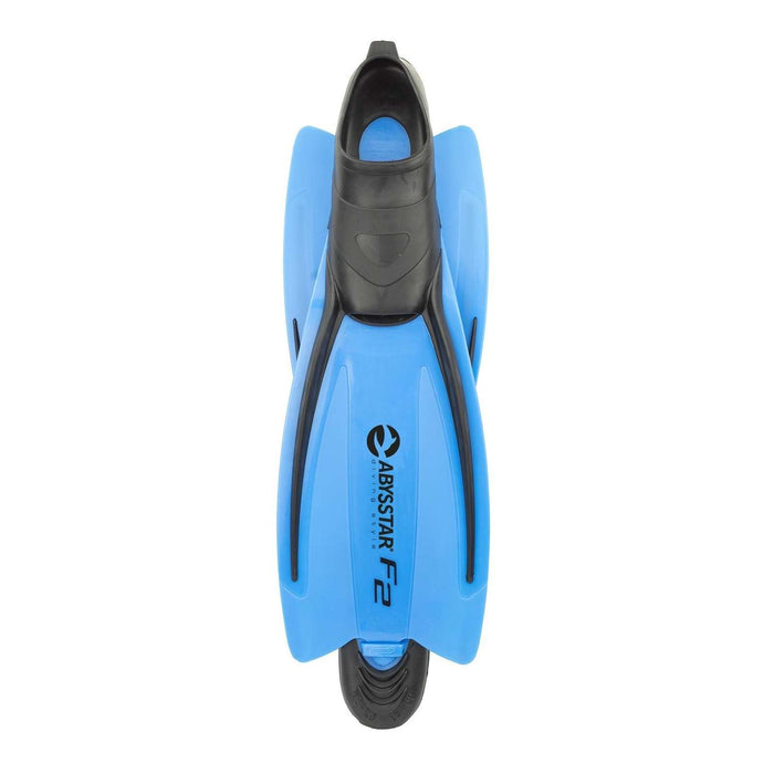 Palmes de snorkelling F2 Bleu 31-33 Abysstar 69482BL