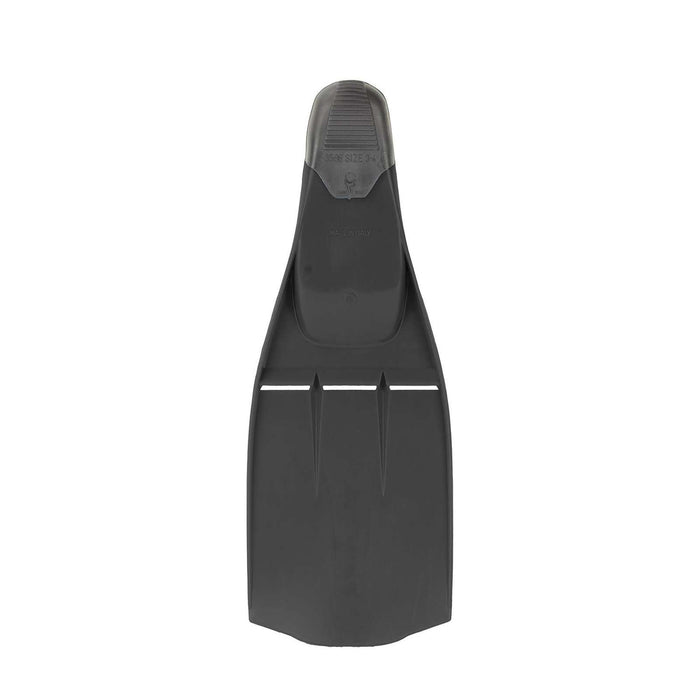 Palmes de snorkeling Jonica Noires Taille 37-38 Abysstar 69547BK