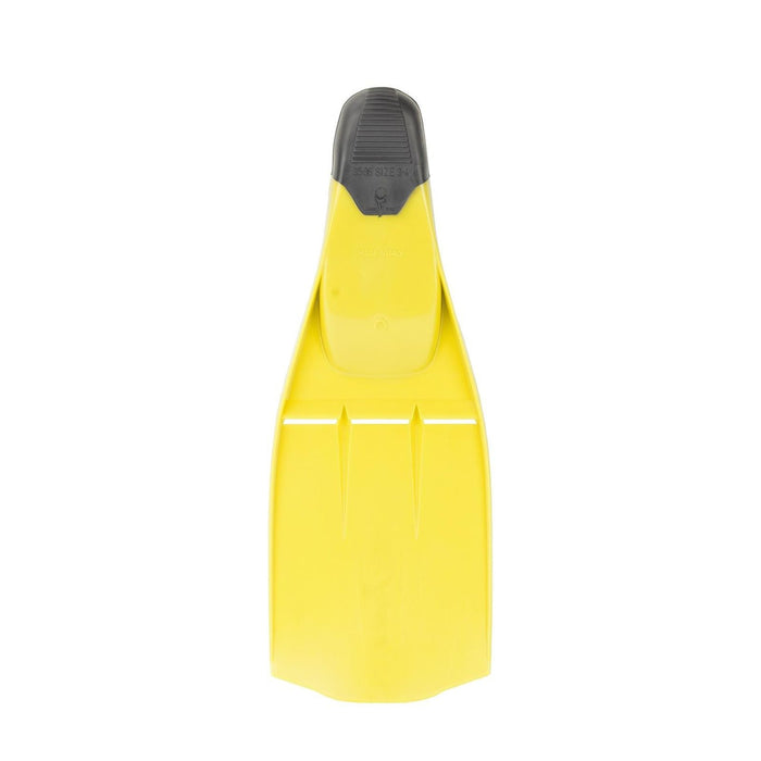 Palmes de snorkeling Jonica Jaunes Taille 39-40 Abysstar 69548YL
