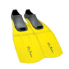 Palmes de snorkeling Jonica Jaunes Taille 43-44 Abysstar 69550YL
