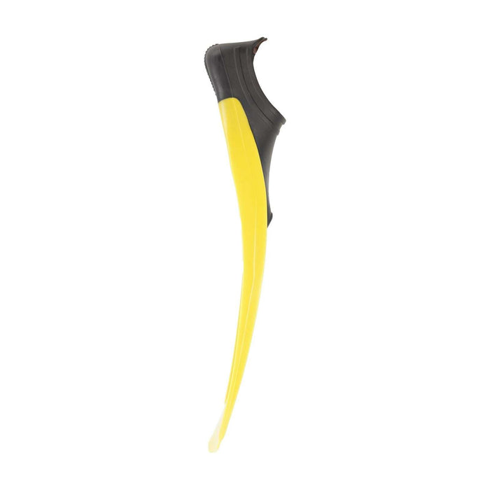 Palmes de snorkeling Jonica Jaunes Taille 43-44 Abysstar 69550YL