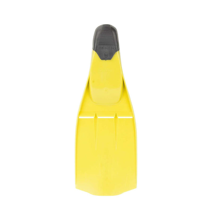 Palmes de snorkeling Jonica Jaunes Taille 43-44 Abysstar 69550YL