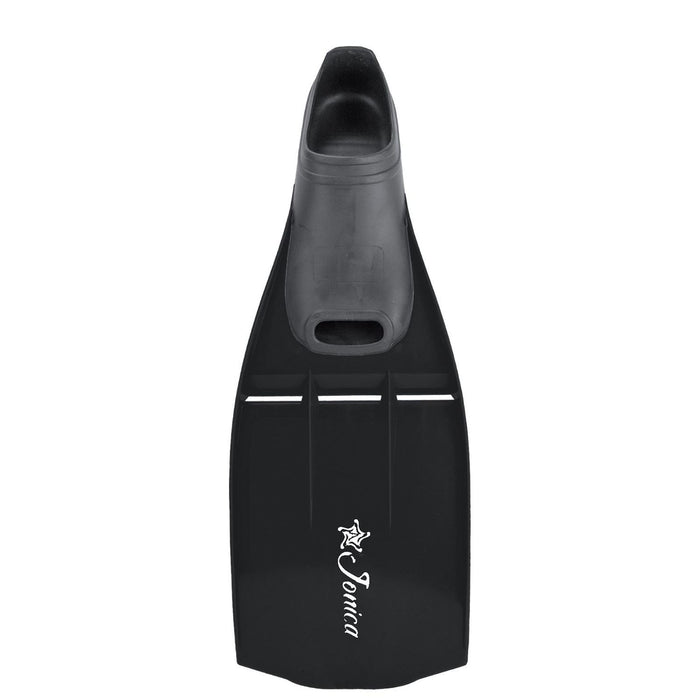 Palmes de snorkeling Jonica Noires Taille 45-47 Abysstar 69551BK
