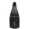 Palmes de snorkeling Jonica Noires Taille 45-47 Abysstar 69551BK