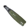 Palmes de Apnée Kraken Evo Vert Armée 40-42 Abysstar 69555