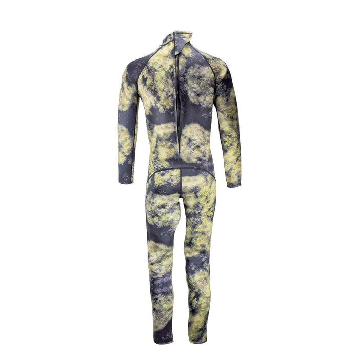 Combinaison de Chasse Sous-Marine Sidney Homme 2,5mm Camouflage-Vert-Beige M Abysstar 69741