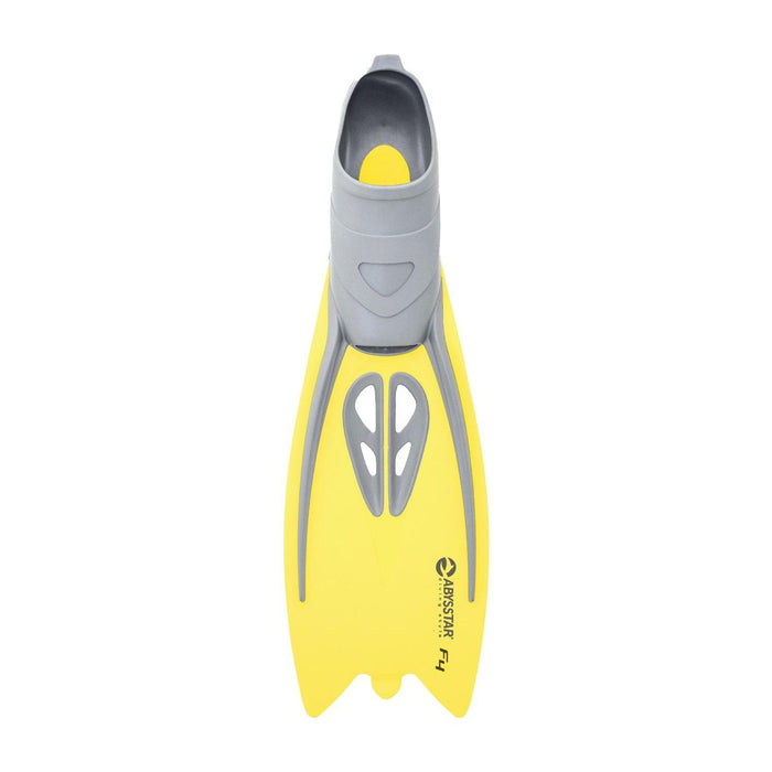 Palmes de Snorkeling F4 Jaune 31-33 Abysstar 69760YL