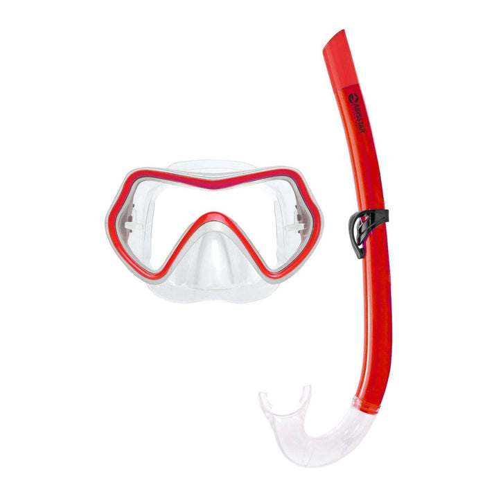 Kit de snorkeling Giove Rouge Abysstar 69777RD
