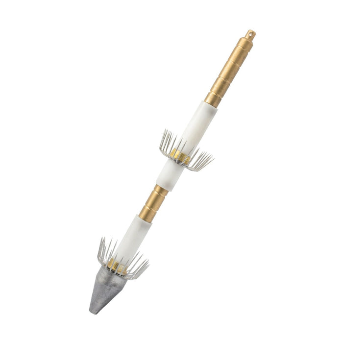 Jig à Calamar Professionnel Profond 2 Couronnes 2 Lumières 750g 35cm Expert Prédateur 69800