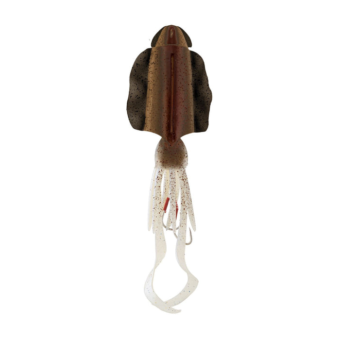 Leurre Souple en Plastique Deep Squid Brun 285g Expert Prédateur 69874BR