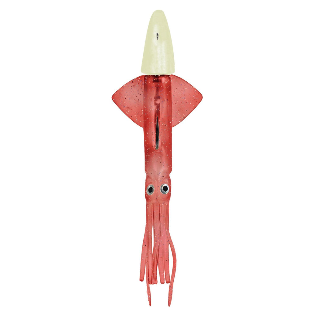 Leurre Souple Vertical Squid Rouge 200g Expert Prédateur 69878RD