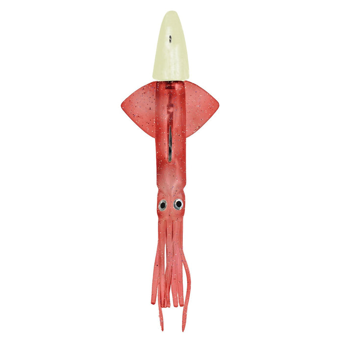 Leurre Souple Vertical Squid Rouge 200g Expert Prédateur 69878RD