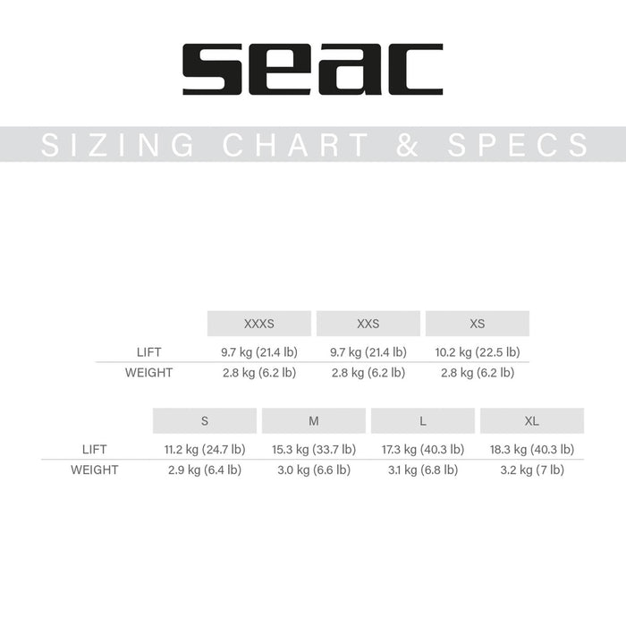 Gilet Bcd Ego S Seac 70-02