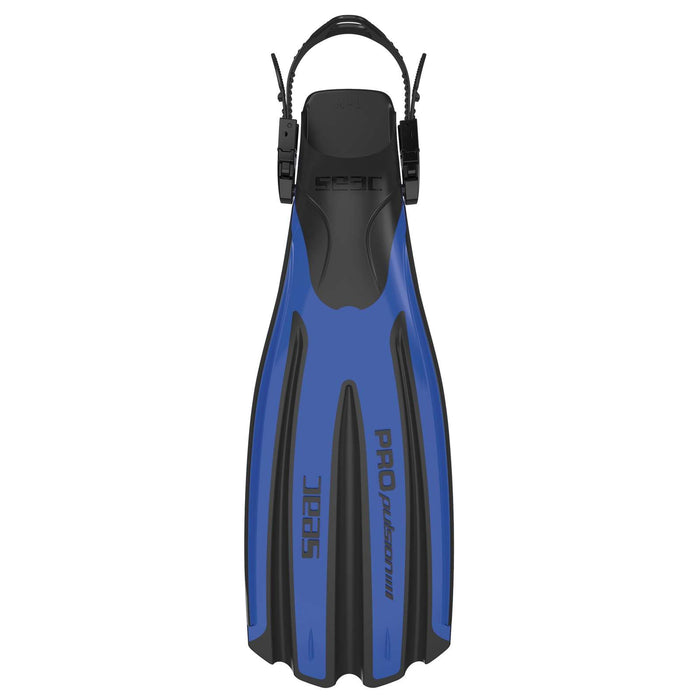 Palmes de Plongée Propulsion Bleu L-XL ~ 43-45 Seac 71-12B-L-XL