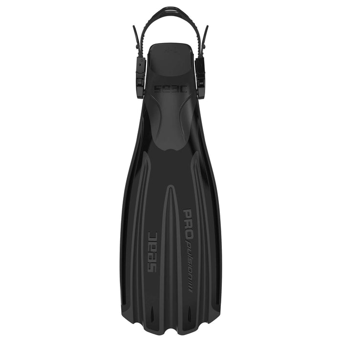 Palmes de Plongée Propulsion Noir L-XL ~ 43-45 Seac 71-12N-L-XL