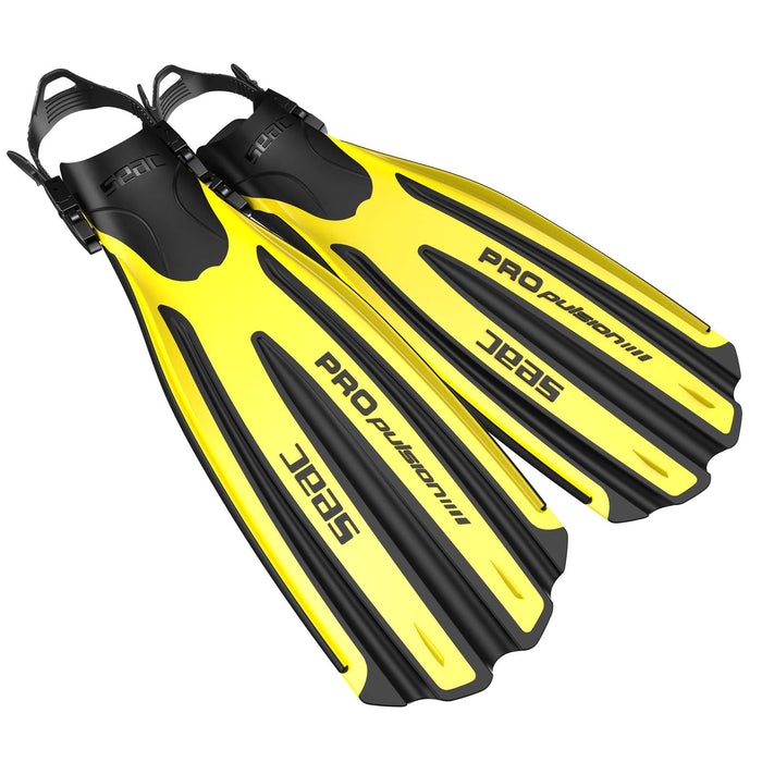 Palmes de Plongée Propulsion Jaune M-L ~ 40-42 Seac 71-12Y-M-L