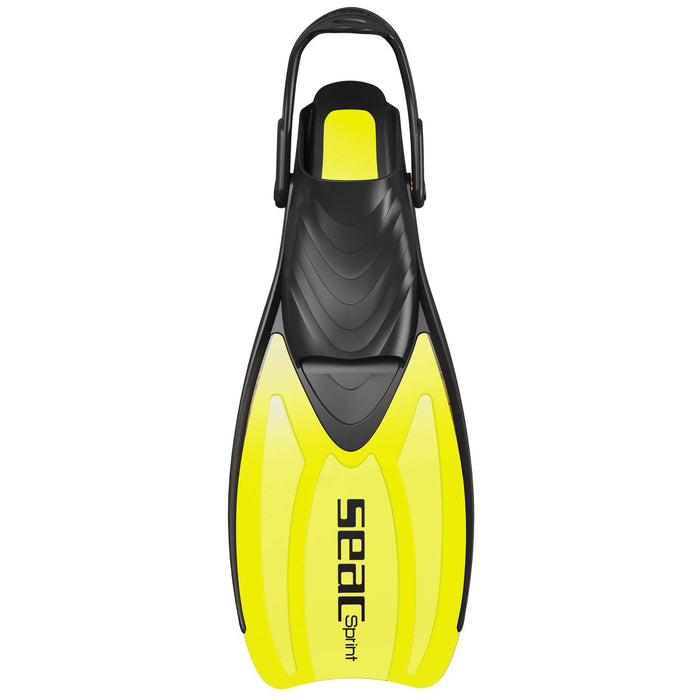 Palmes de Snorkeling Sprint Jaune M-L ~ 42-43 Seac 71-14Y-M-L