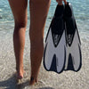 Palmes de snorkelling Speed Enfants Blanc 32-33 Seac 71-15W-32-33