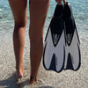 Palmes de snorkelling Speed Blanc 38-39 Seac 71-15W-38-39