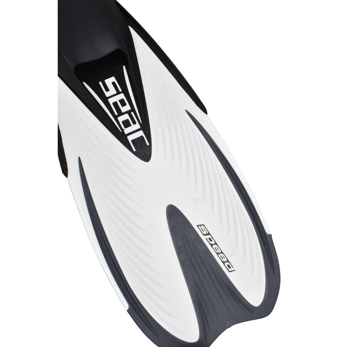 Palmes de snorkelling Speed Blanc 38-39 Seac 71-15W-38-39